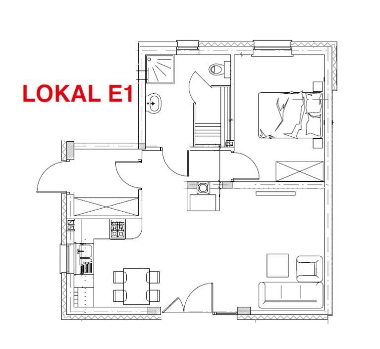 Apartament Strumien Jaworki Eksteriør billede
